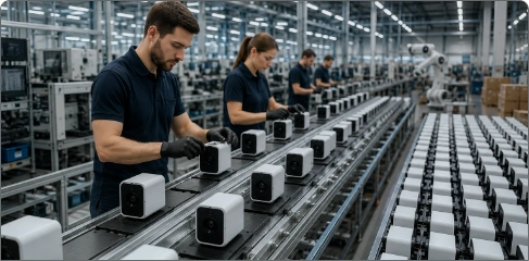 Scale-up from prototype to volume