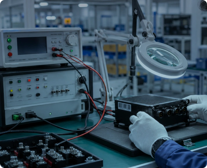 Final QA & safety testing