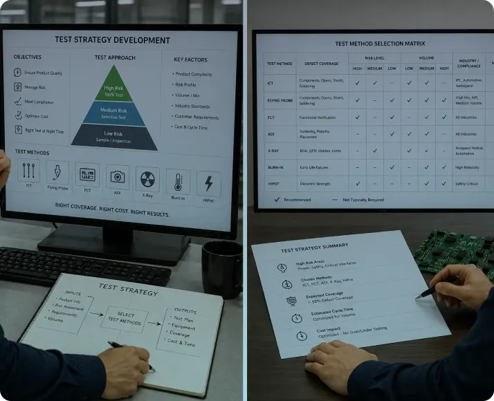 Test strategy development